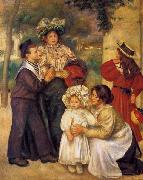 The Artist Family,, Pierre-Auguste Renoir